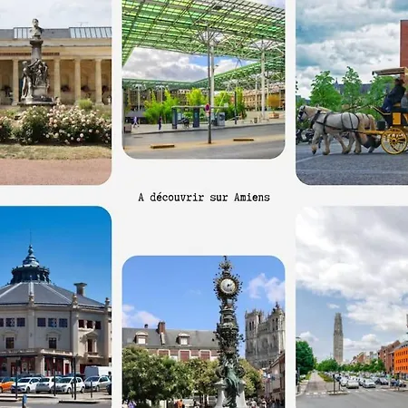 Le Nid D 2 Pers 8 Min Centre & Gare * Amiens