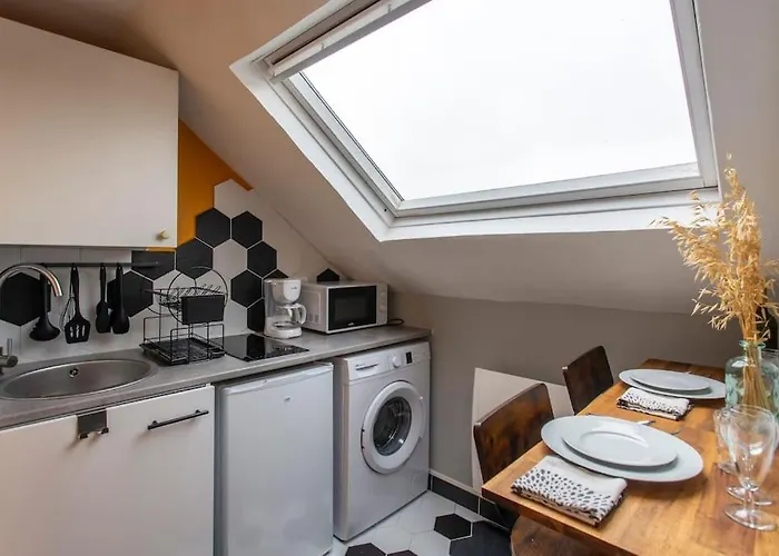 Le Nid D 2 Pers 8 Min Centre & Gare Amiens