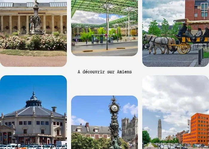 Le Nid D 2 Pers 8 Min Centre & Gare * Amiens